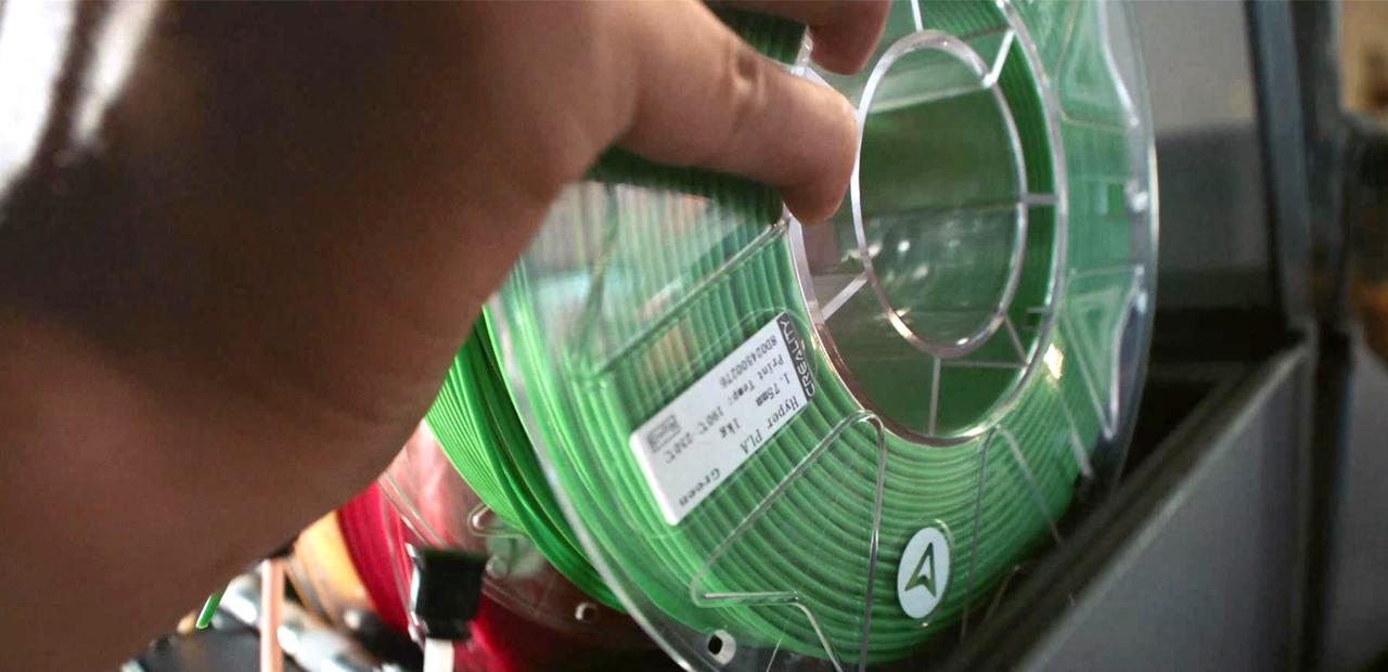 creality hi print filament