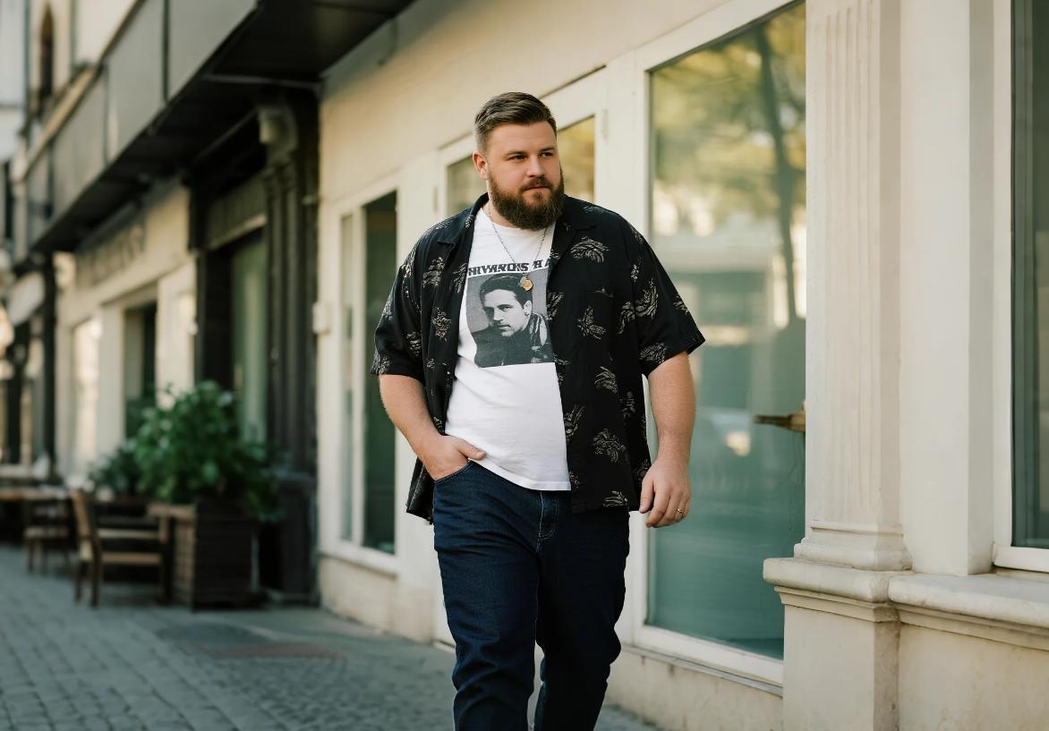 layering big and tall clothes