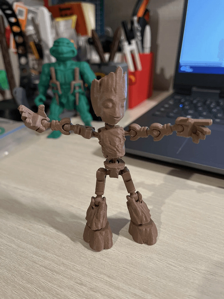 3D Printing Mini Groot