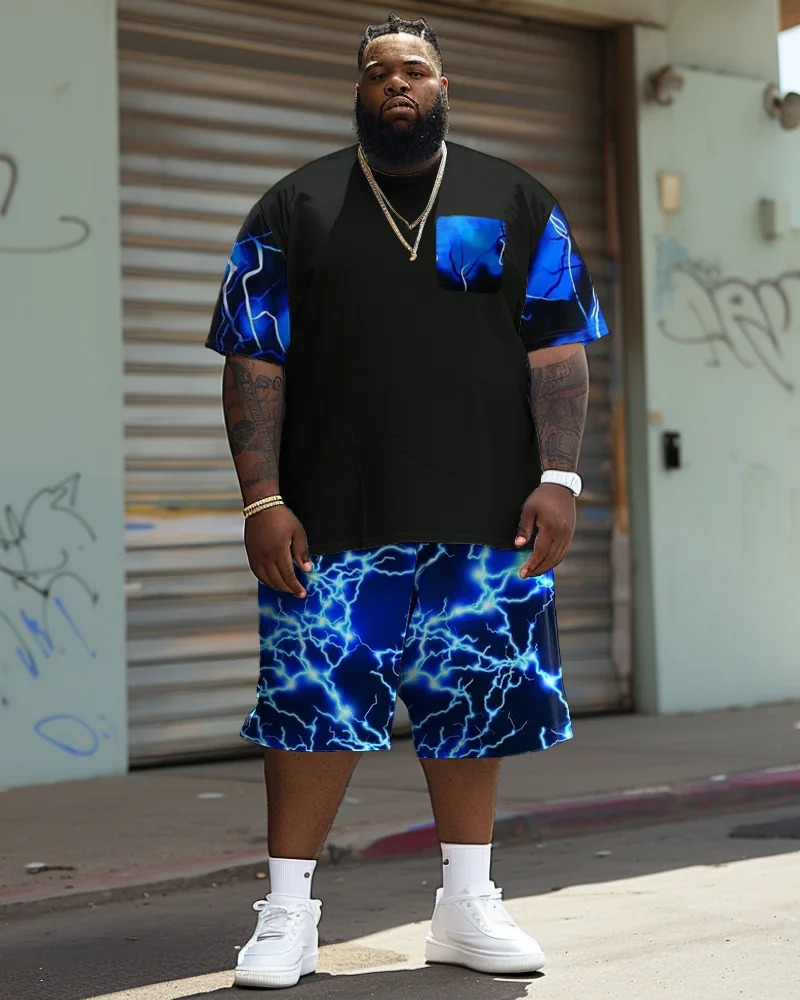 Big men’s street fashion