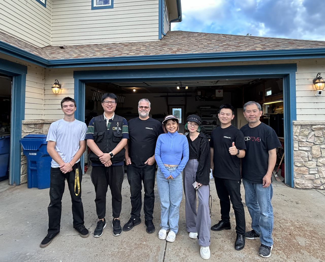 The Backus And Creality Team