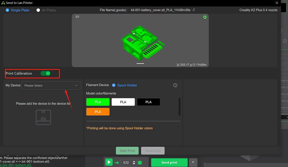 print calibration