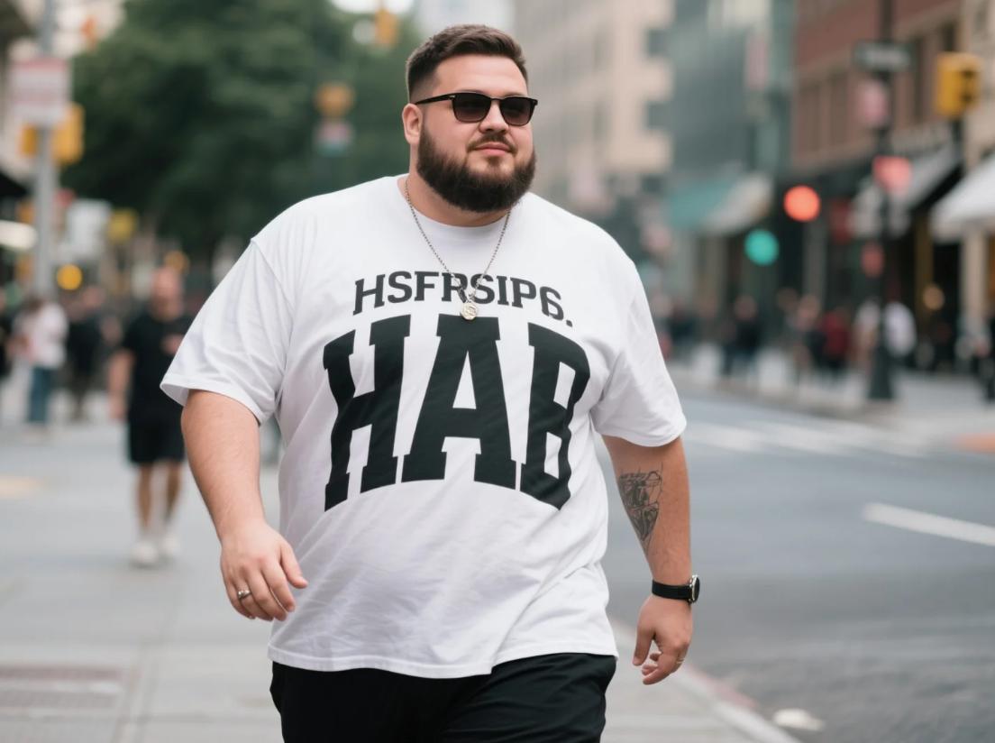relaxed clothing for big and tall men