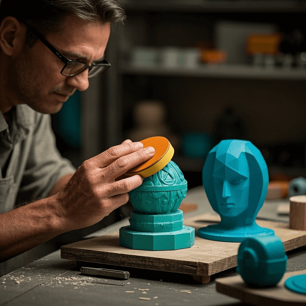 how to sand 3d prints