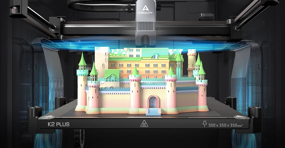 K2 plus 3d printer
