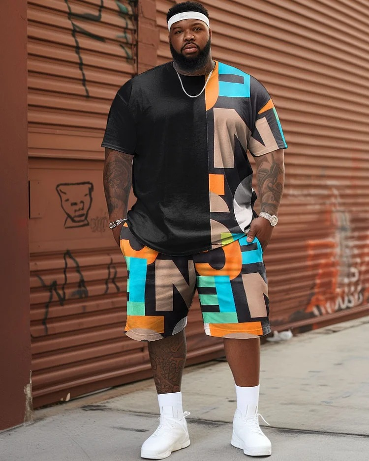 men's big and tall two-piece sets