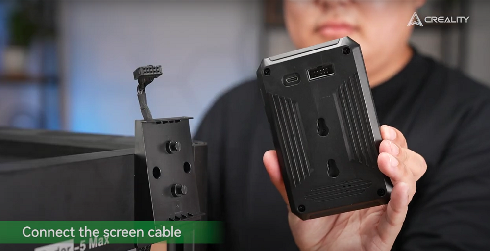 Setup the Ender-5 Max’s Screen and Spool Holder