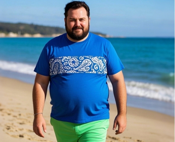 paisley clothing for big men