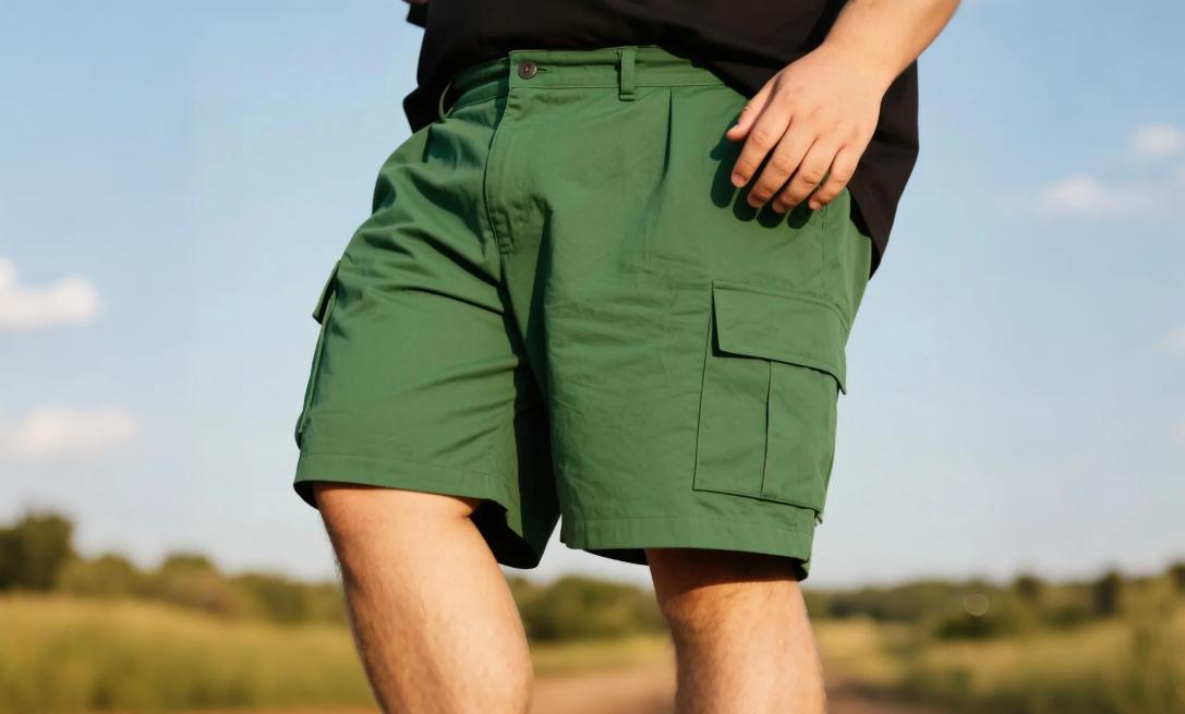 Big men's cargo shorts