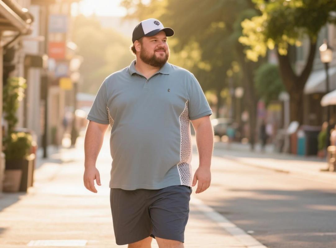 big men's shorts sets in summer