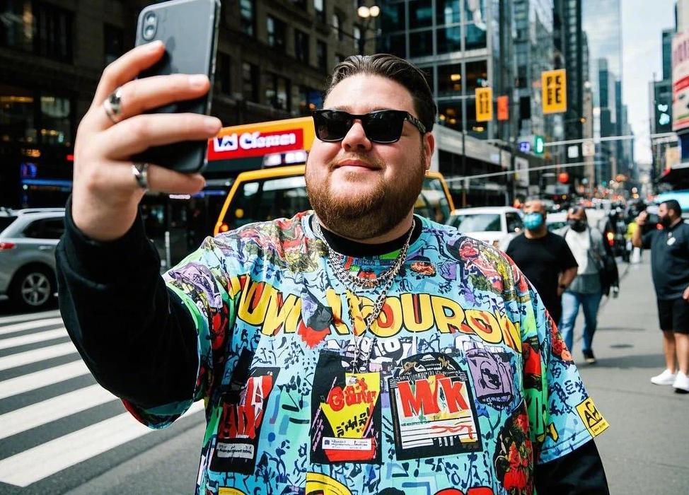 big men's urban fashion for casual streetwear