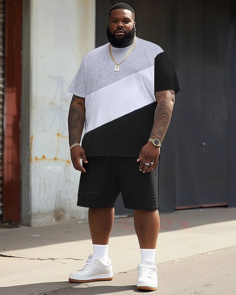 men's big and tall two-piece sets