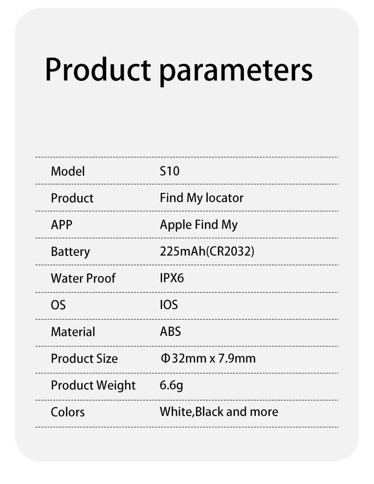 Product Introduction of GPS Tracker for Car,Mini Trackers Device with Weatherproof Magnetic Case-No Monthly Fee-Best Hidden GPS Trackers,Anti-lost Device,Works with Apple Find My (iOS Only) 13 Product Introduction of GPS Tracker for Car,Mini Trackers Device with Weatherproof Magnetic Case-No Monthly Fee-Best Hidden GPS Trackers,Anti-lost Device,Works with Apple Find My (iOS Only) 13