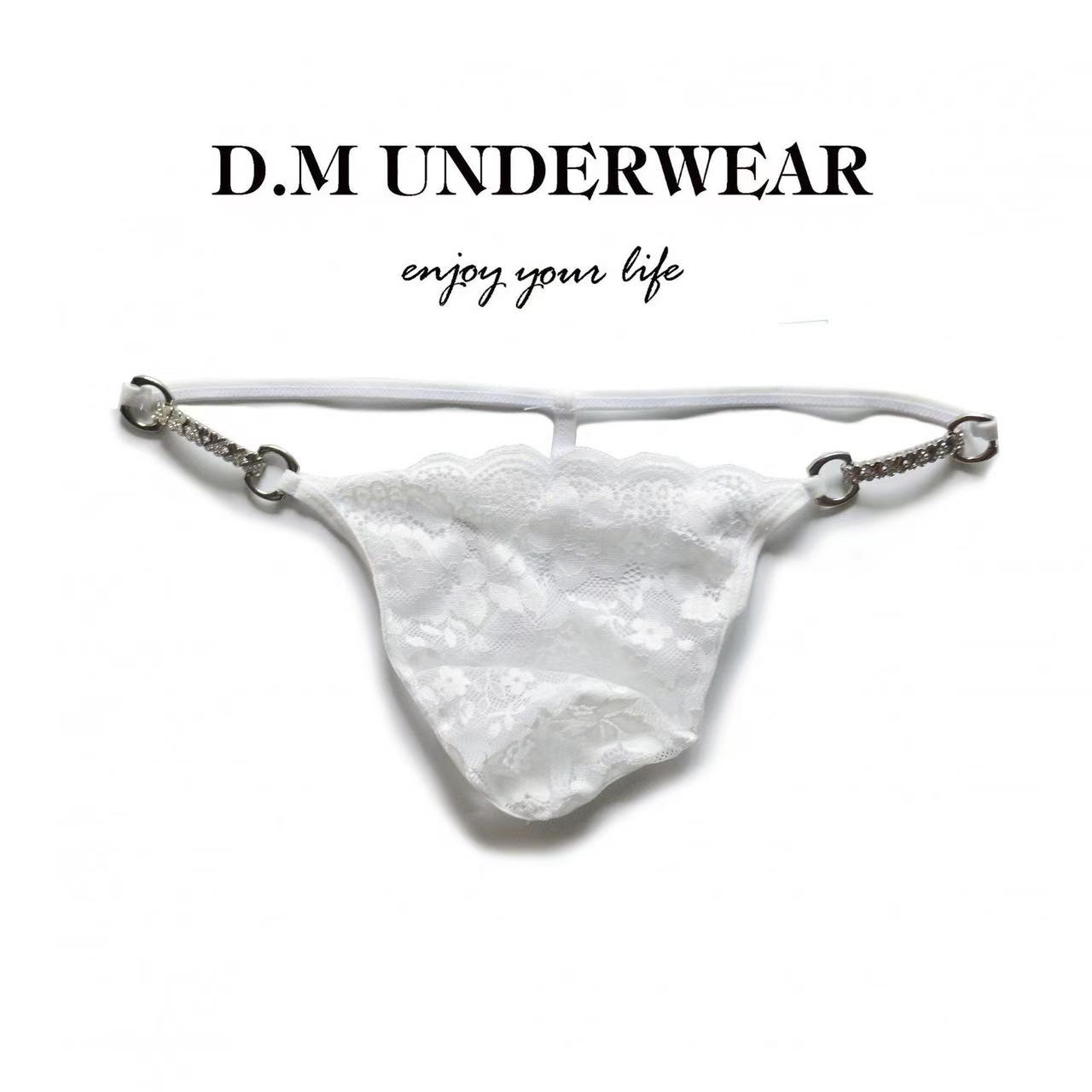 Men's Low Rise Lace Sexy Briefs