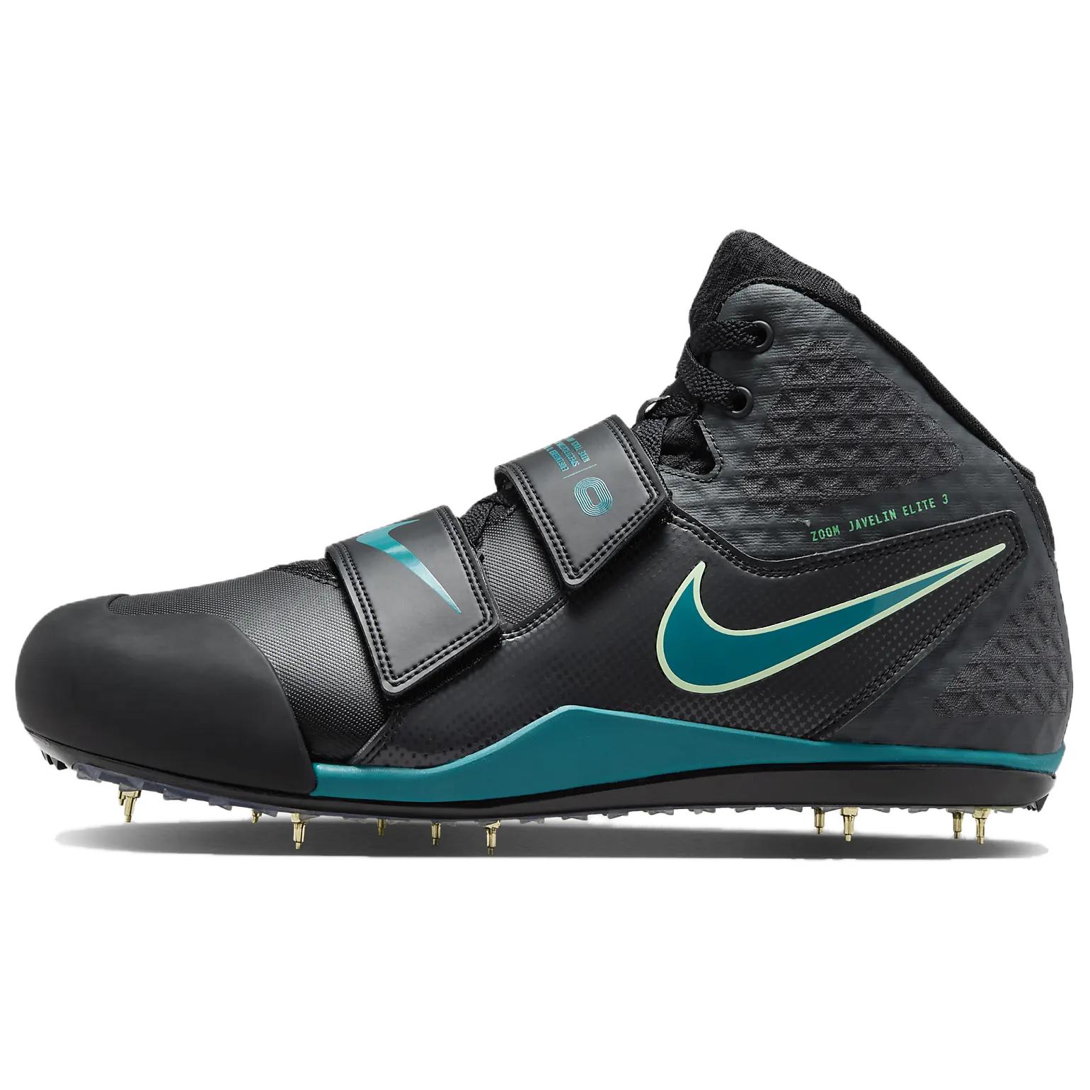 Nike Zoom Javelin Elite 3 Black Electric Algae Vapor Green Bright
