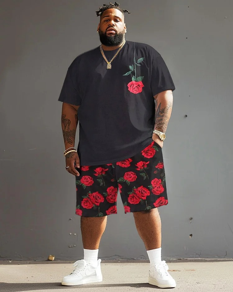 big and tall two-piece sets