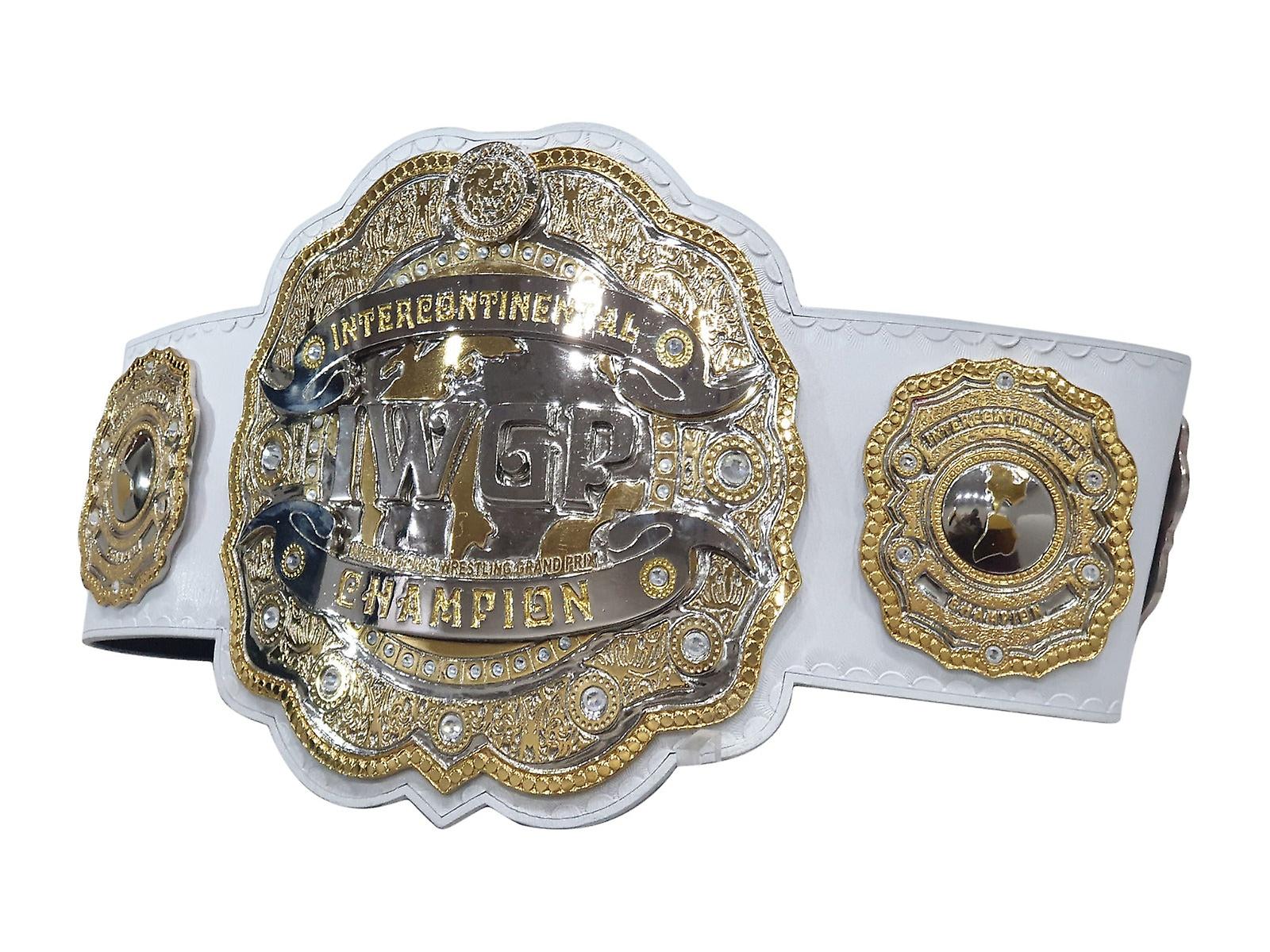 Cintura replica campionato intercontinentale WWE 4 mm zinco taglia adulto Wrestling-55