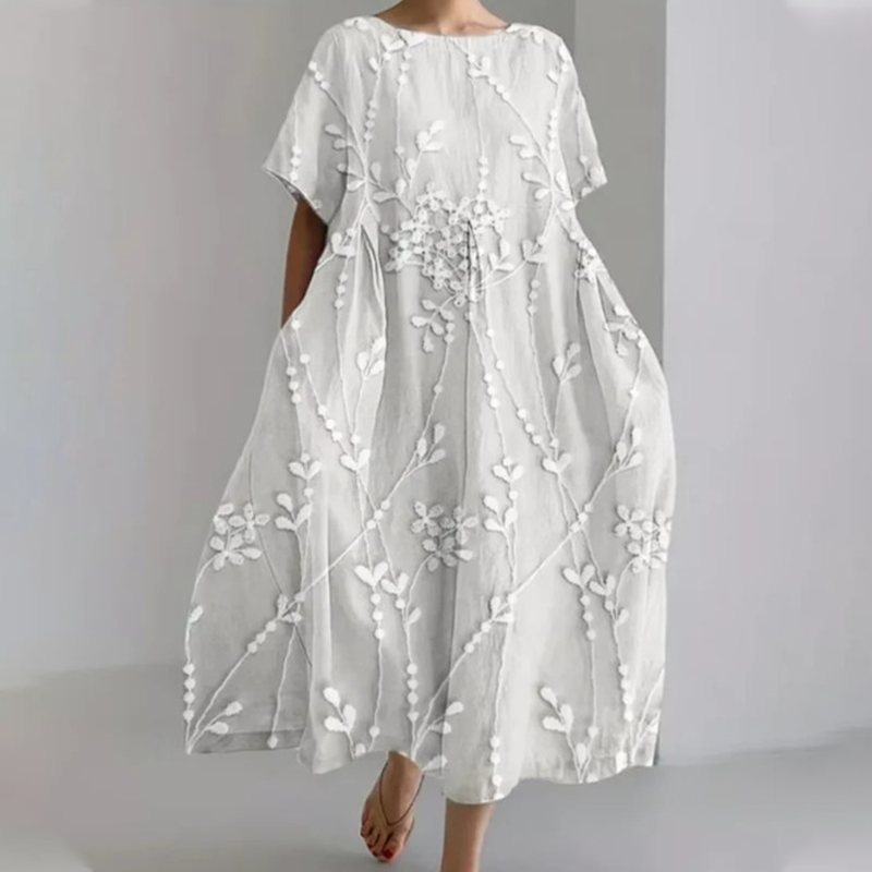 🔥Comfortable maxi dress made of 100% linen