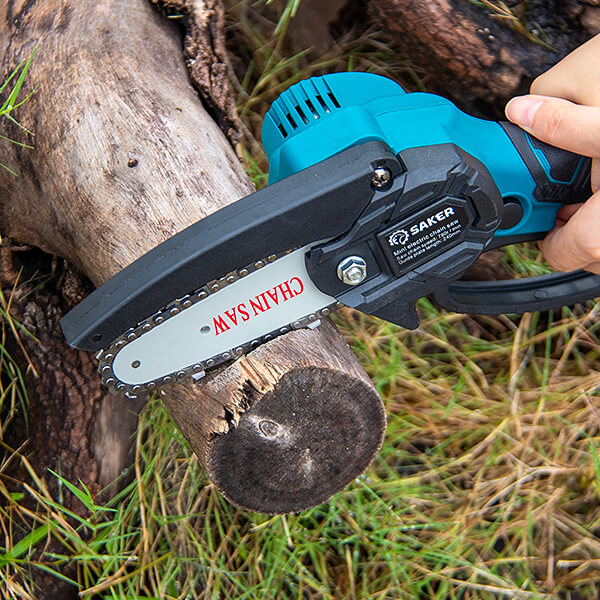 Saker Mini Chainsaw Cordless 6-Inch