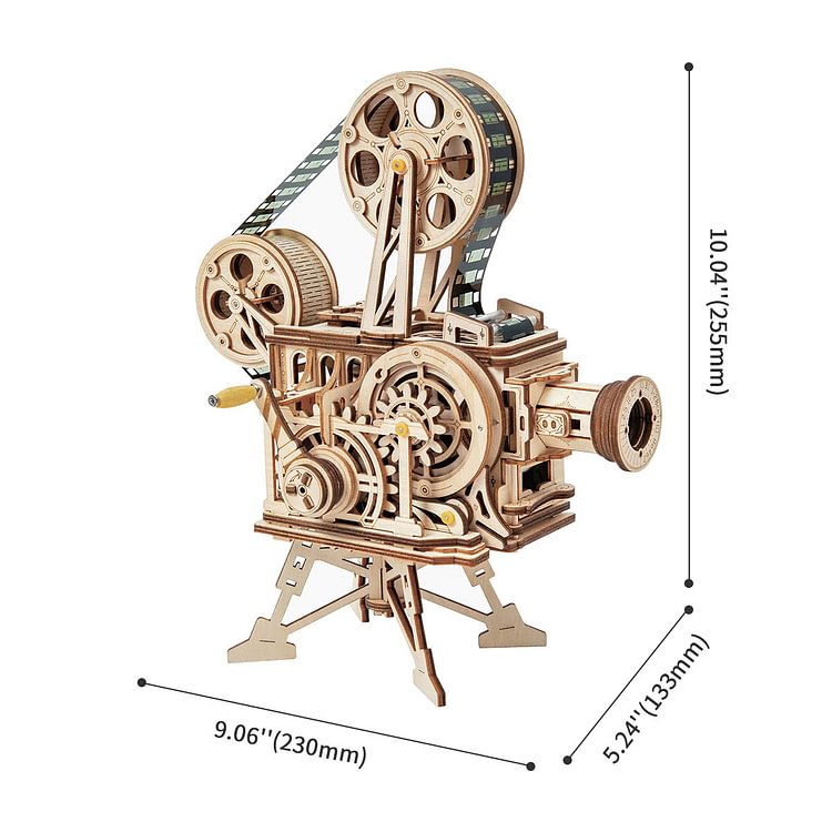 ROKR Vitascope Movie Projector 3D Wooden Puzzle LK601 | Robotime Online