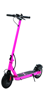 Hover1 electric folding scooter, electric scooter for adults, commuter scooter,pink electric scooter