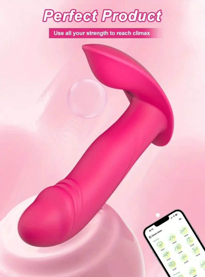 女性阴蒂刺激器 阴道按摩器app控制g点仿真 成人情趣用品,远程操控震动棒,女士专用性玩具,成人用品,无线振动器,情侣情趣玩具 商品详情 4