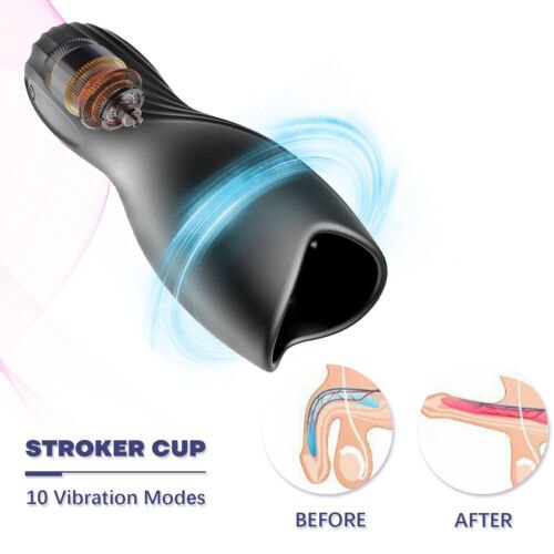 Automata kihangosító férfi maszturbációs csésze Zsebmacska simogató felnőtt szexjáték férfiaknak – 5/12 kép