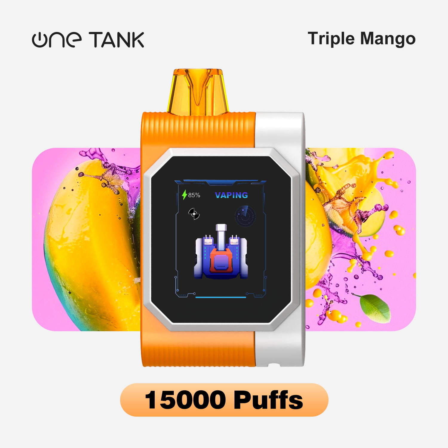 Triple Mango flavour tank bar New large screen electronic cigarettes