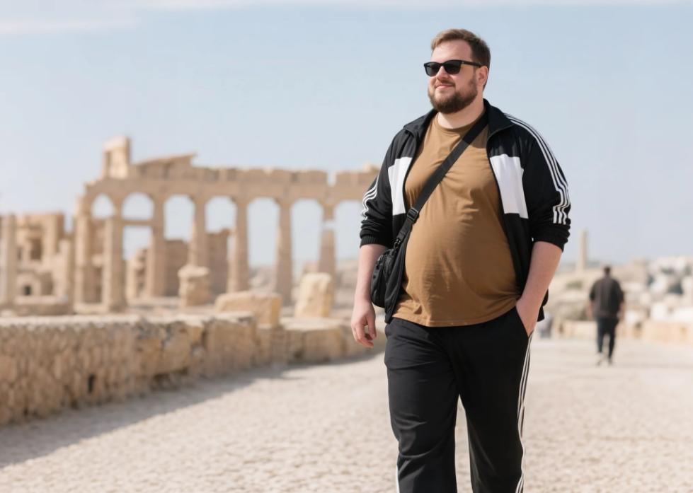 big men's clothes for travel