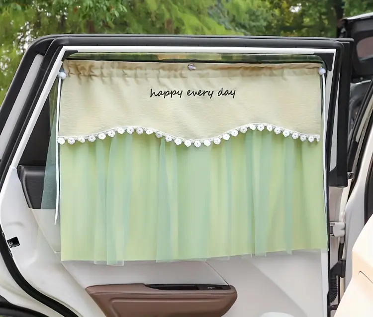 1pc car curtain car sunscreen sunshade blackout   car privacy curtain universal for womens car accessories details 6