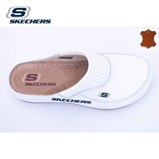 2025 best SKECHERS® orthopedic leather massage leather shoes for women