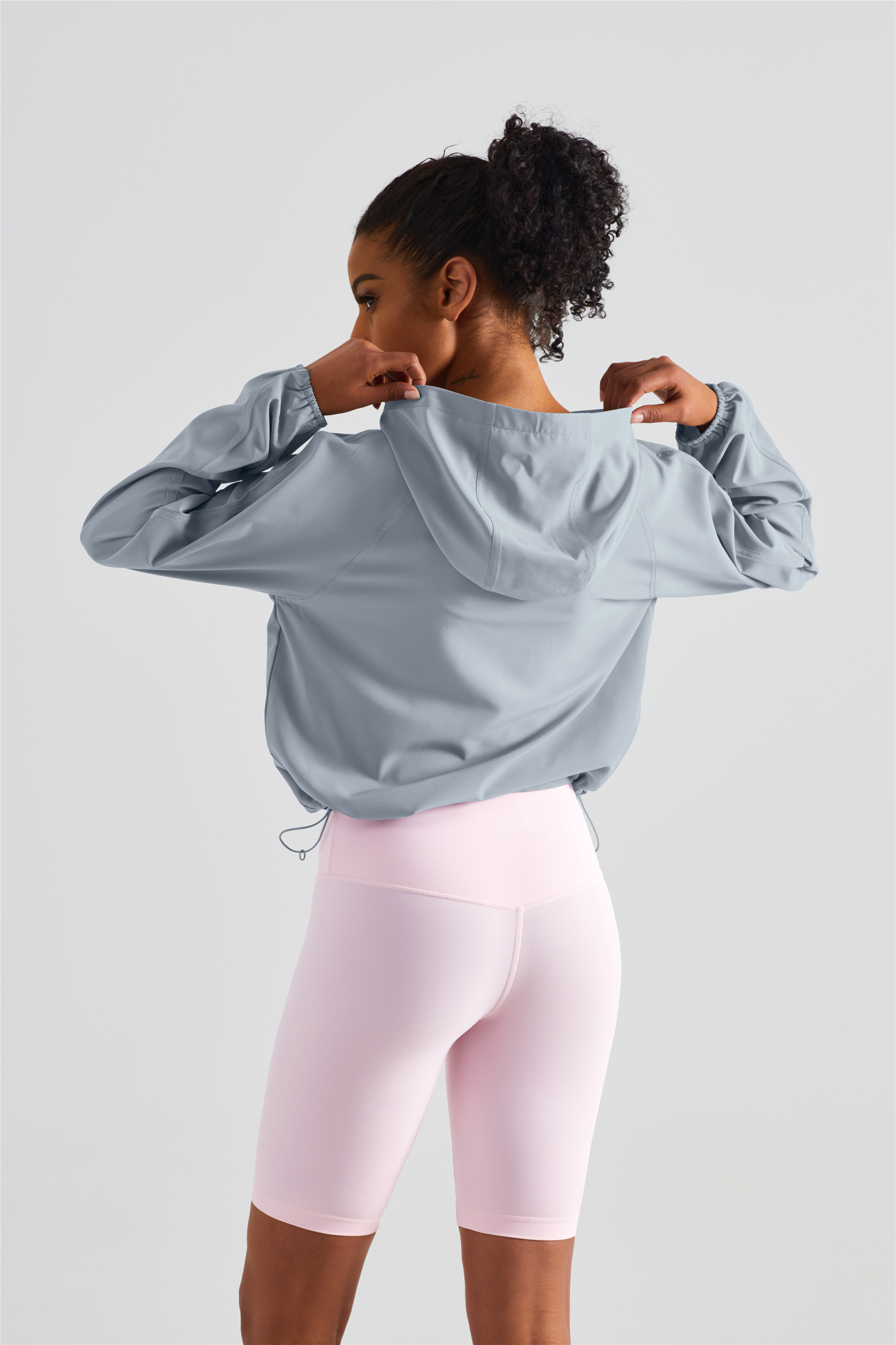 Hergymclothing active sports jacket and pink yoga leggins for sale