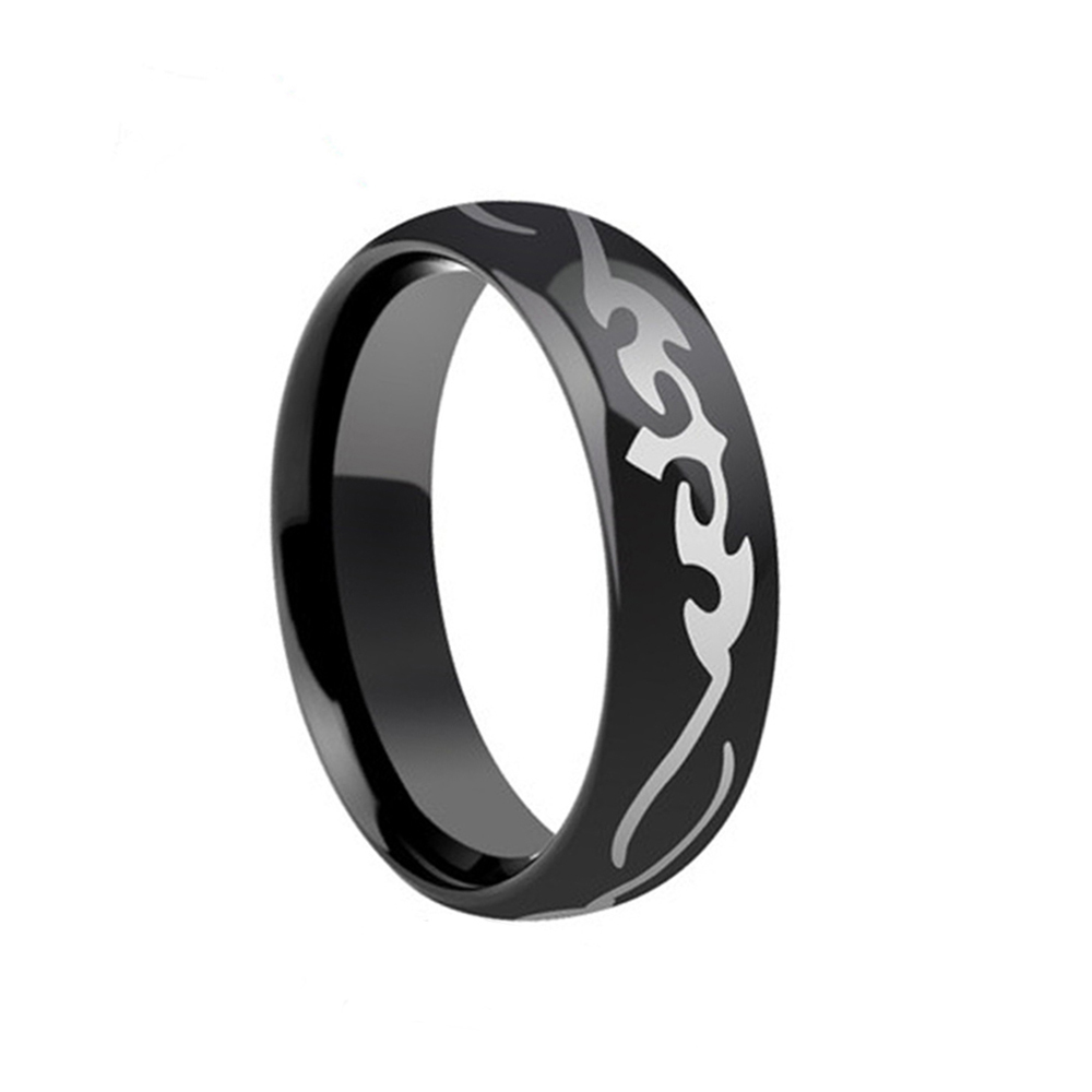 Are Black Full Arc High Polished Laser tungsten rings uncomfortable