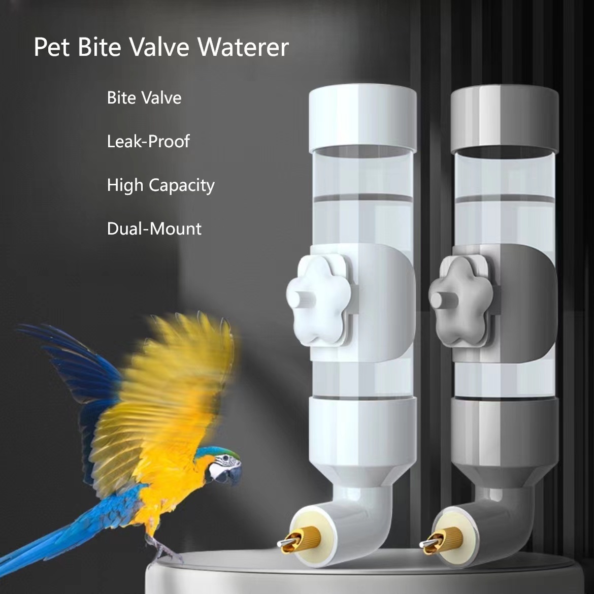 auto bird waterer, automaticly providing water for birds