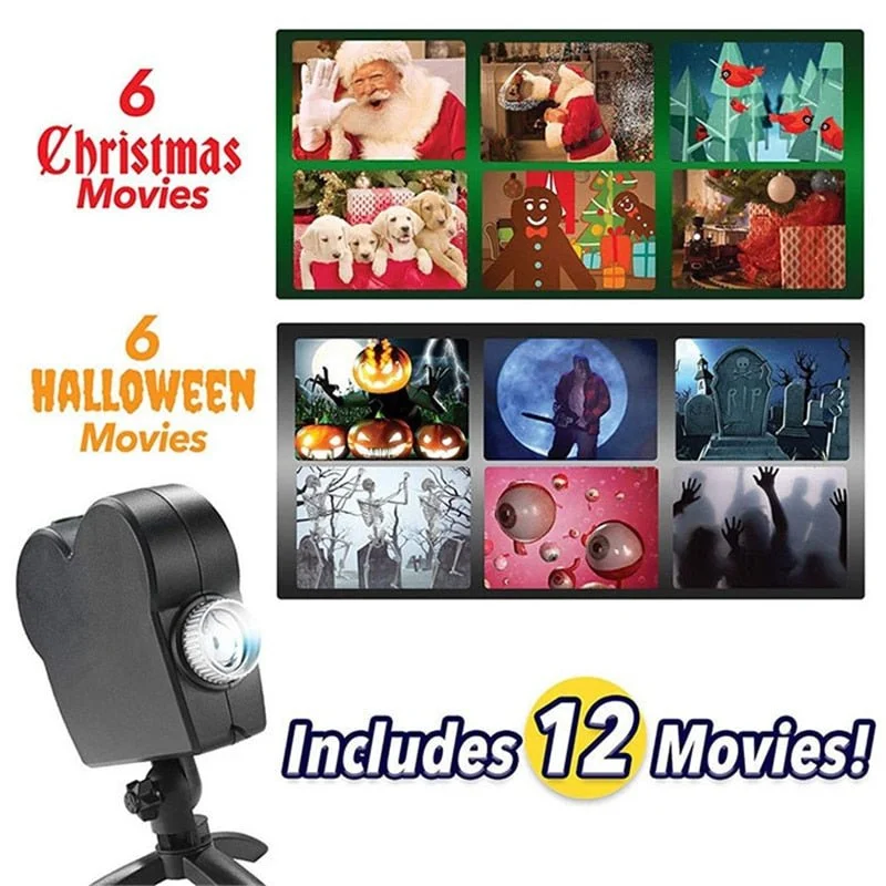 Holographic projector halloween and christmas-Fabulous Bargains Galore