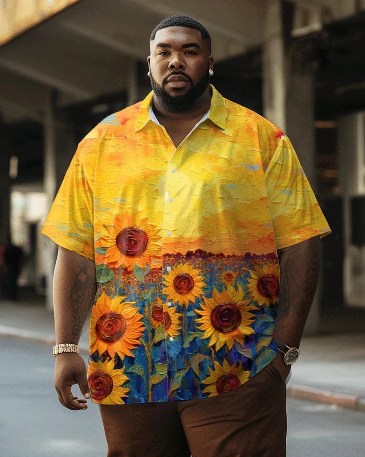 big men’s Hawaiian shirts