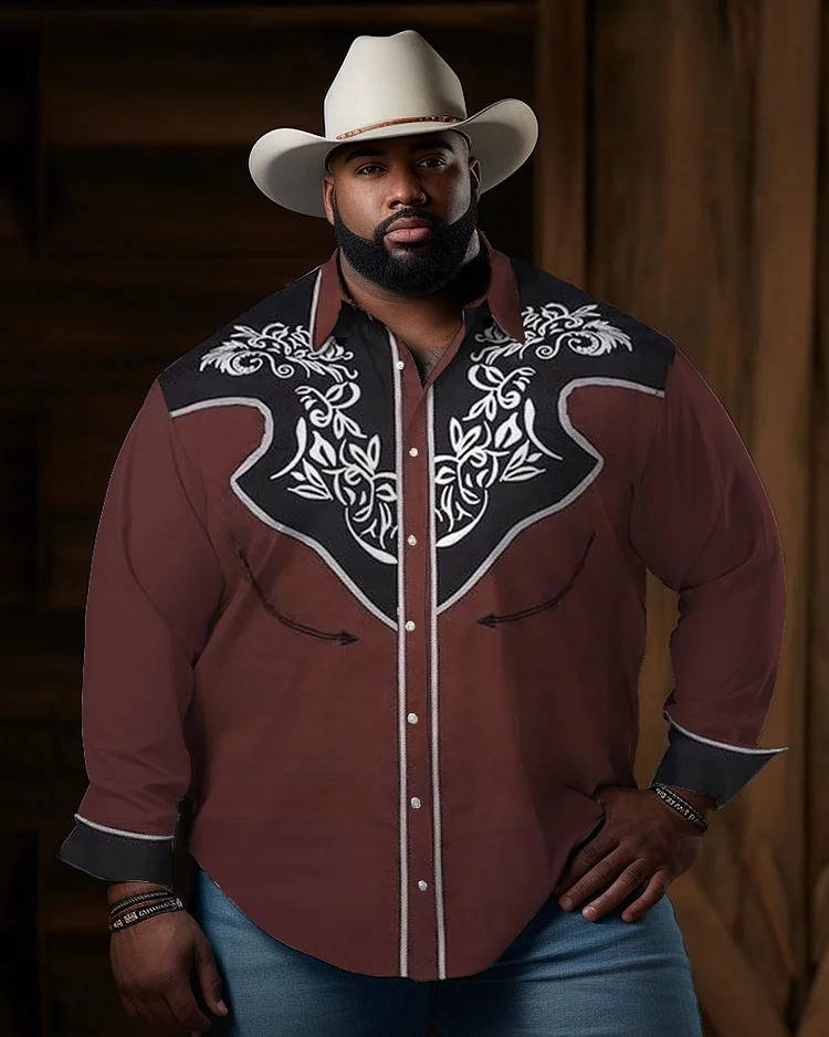 big and tall western shirts