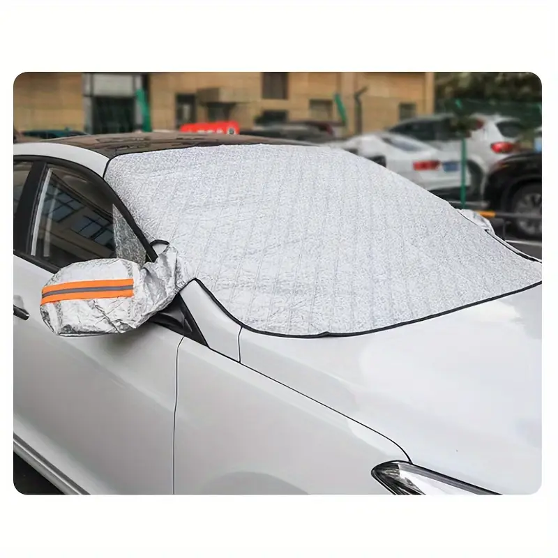 1pc microfiber car sunshade waterproof and dustproof   insulation winter snowproof car supplies anti uv protection car cover for   models details 4