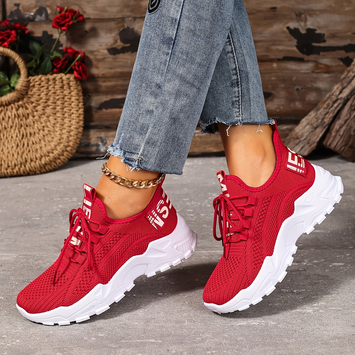🔥Last Day Promotion 50% OFF - Women's Comfortable Breathable & Lightweight Slip-On Sneakers