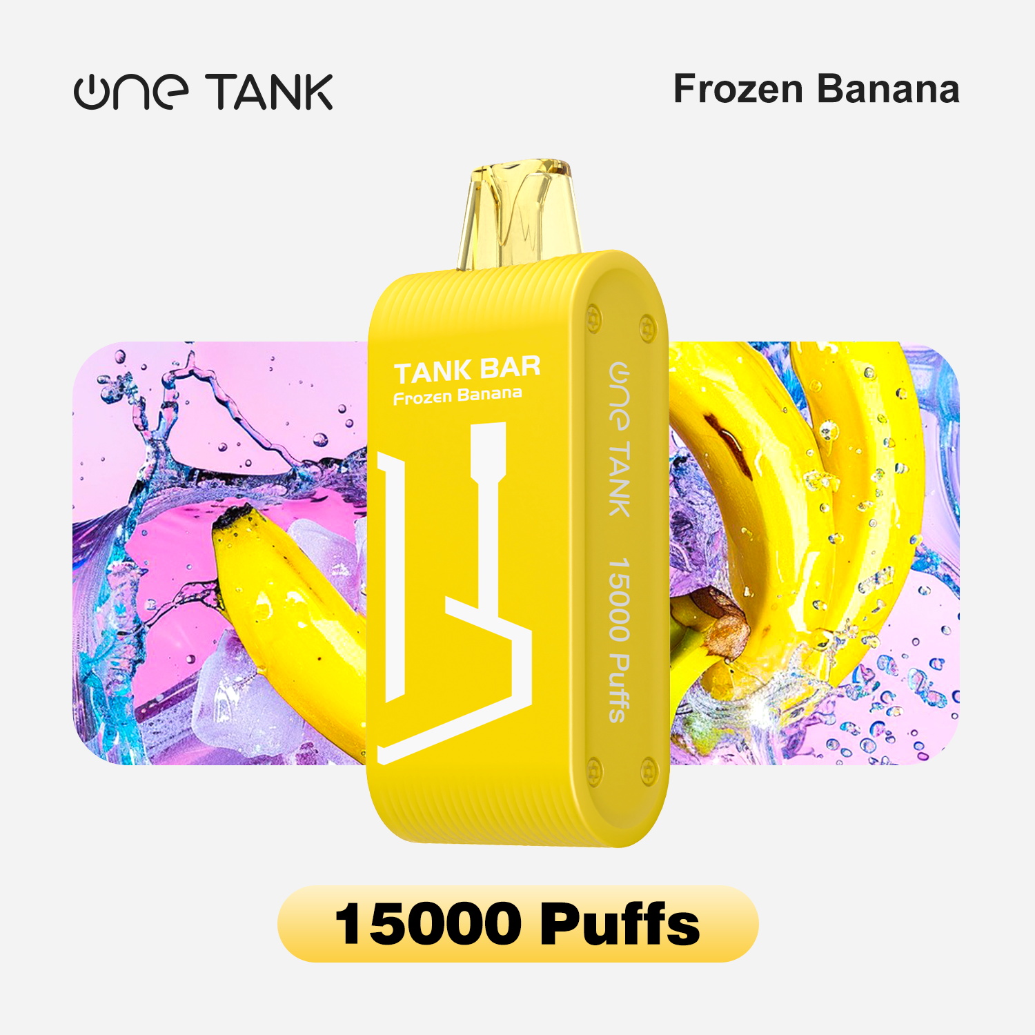 Frozen Banana flavour tank bar New large screen electronic cigarettes