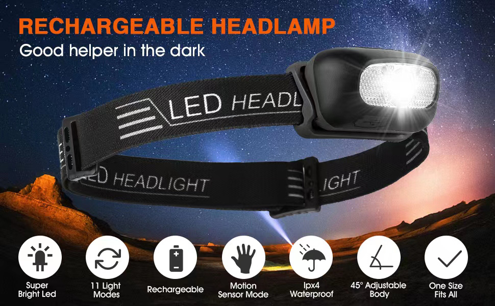 RECHATGEABLE HEADLAMP