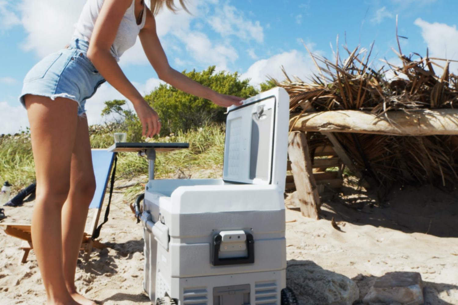 GoSun electric solar powered cooler GoSun electric solar powered cooler