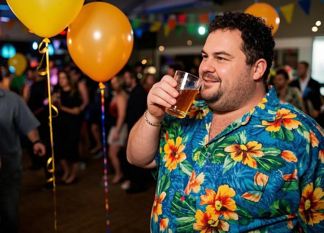 men's big and tall Aloha shirts