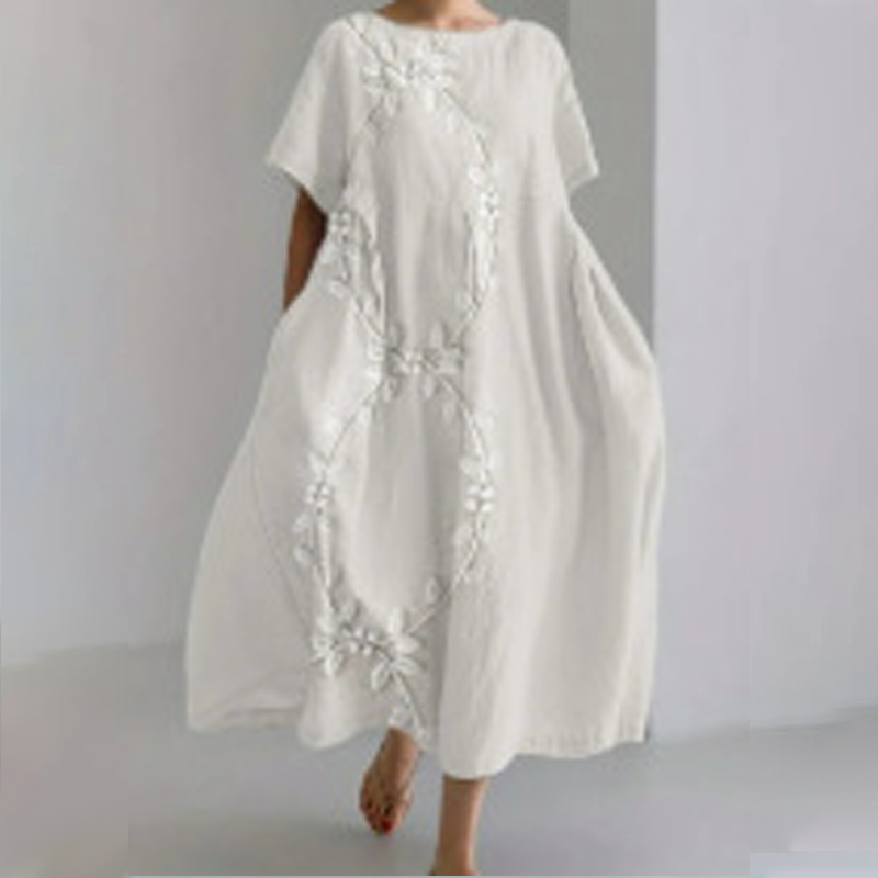 🔥Comfortable maxi dress made of 100% linen