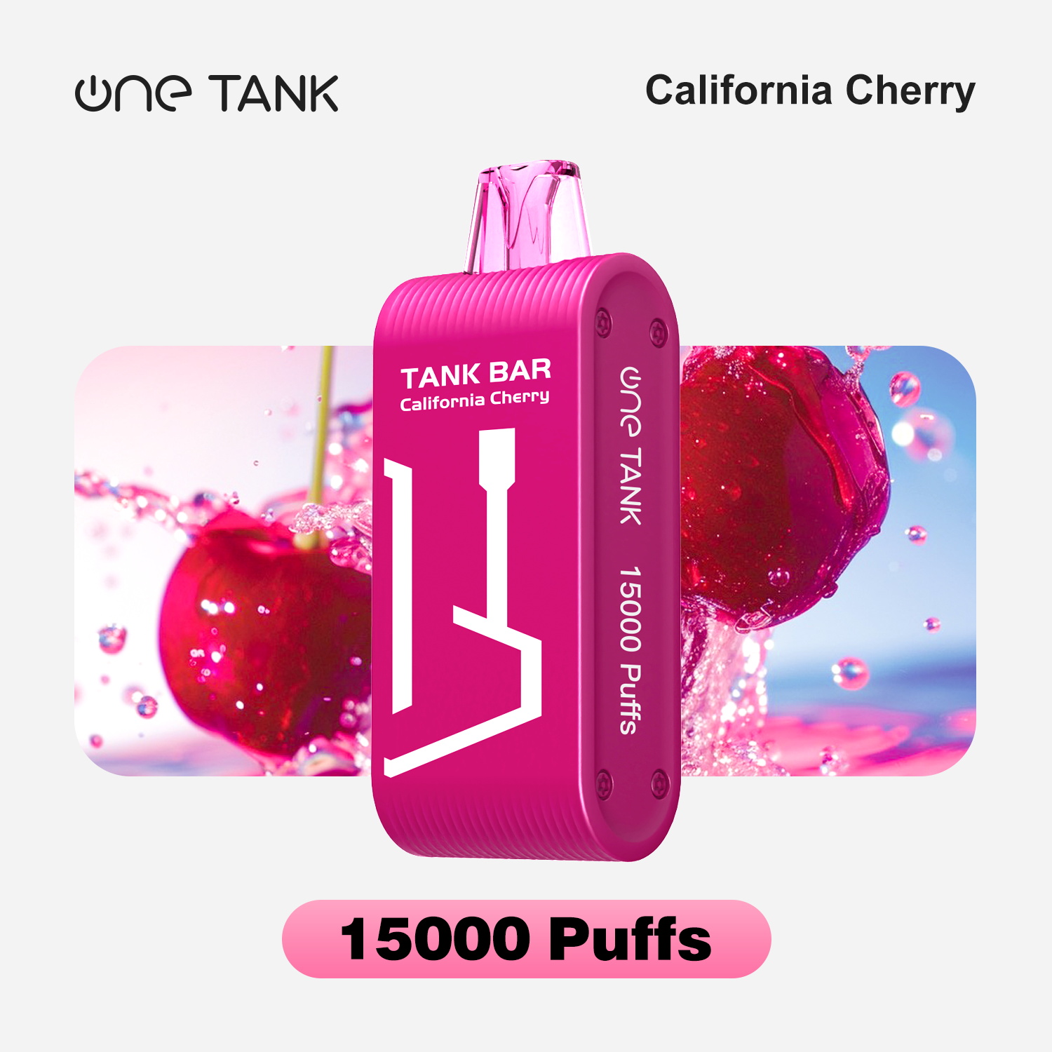 California Cherry flavour tank bar New large screen electronic cigarettes