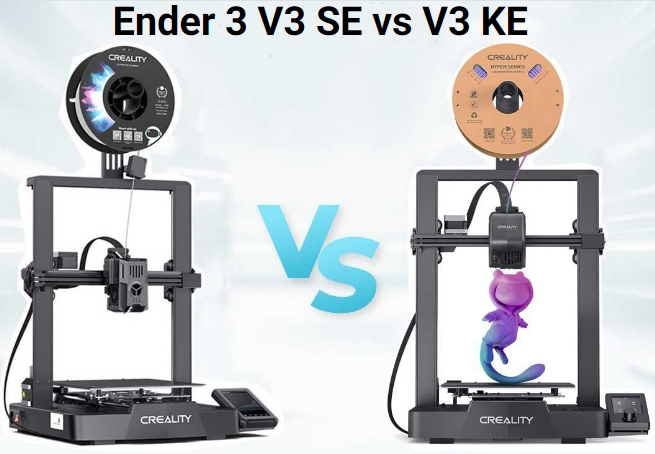 Tech Specs: Ender 3 V3 SE vs KE