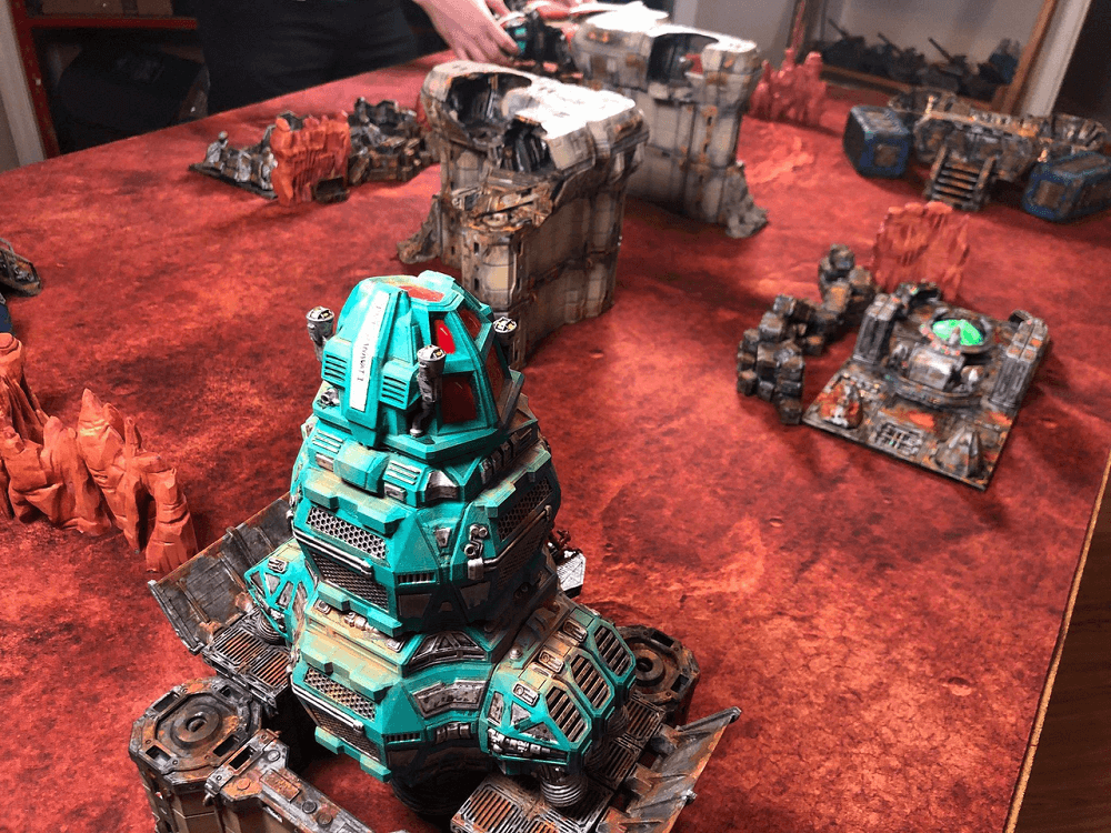 3d printed Warcraft-themed game