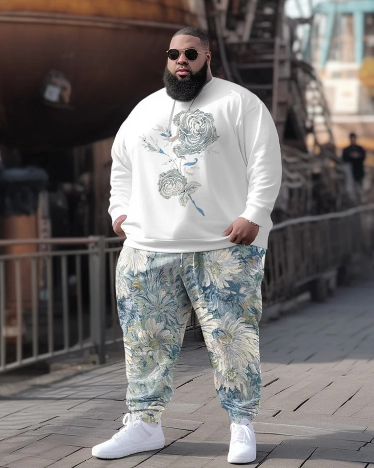 men’s big and tall two-piece sets
