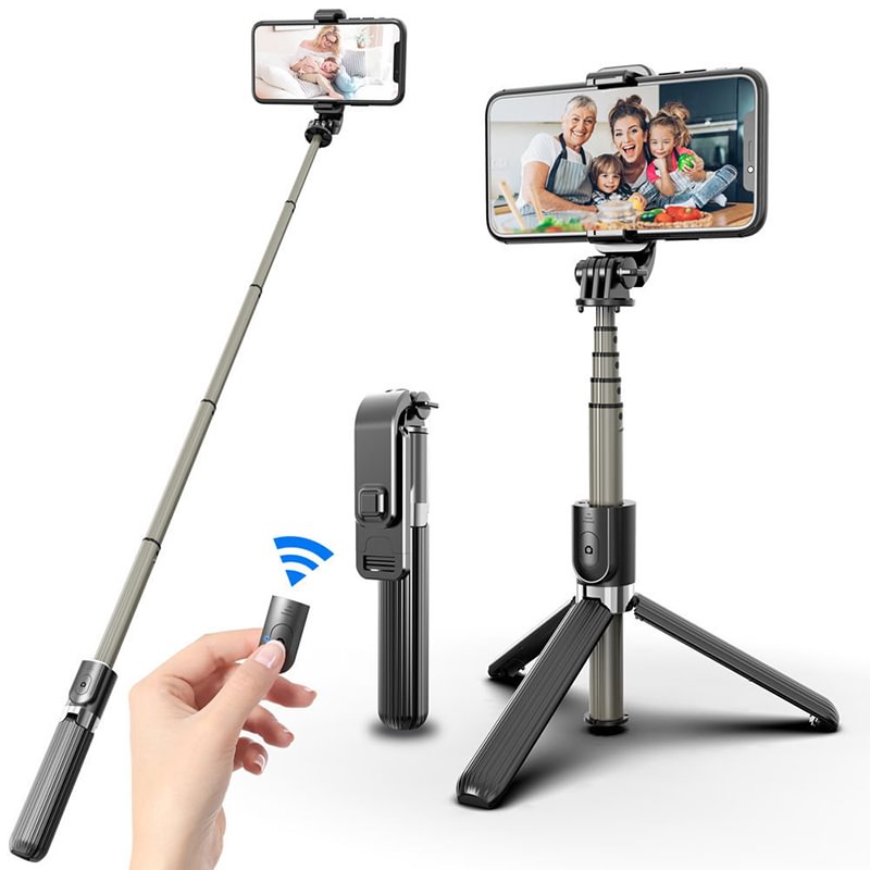 💥BUY 2 SAVE $10💥6 IN 1 WIRELESS BLUETOOTH SELFIE STICK - Wisdoune