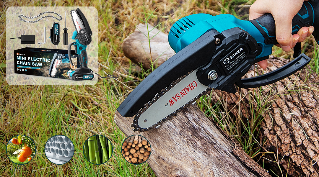Saker Mini Chainsaw >>Let's see what people say about it Take you through  the whole experience from the first point of view! Shop now>, By  Shopsaker